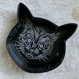 🐈‍⬛ Patch NYC x Crate and Barrel Slightly Scary Kitty Bowl like new